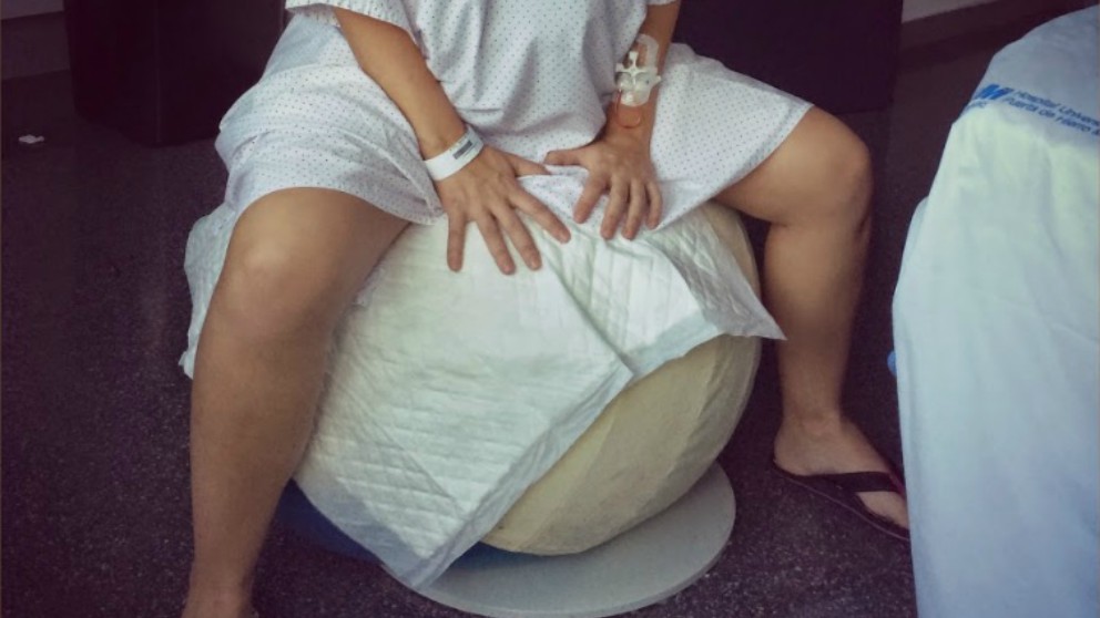 Parto, la postura durante la&nbsp;dilatación.